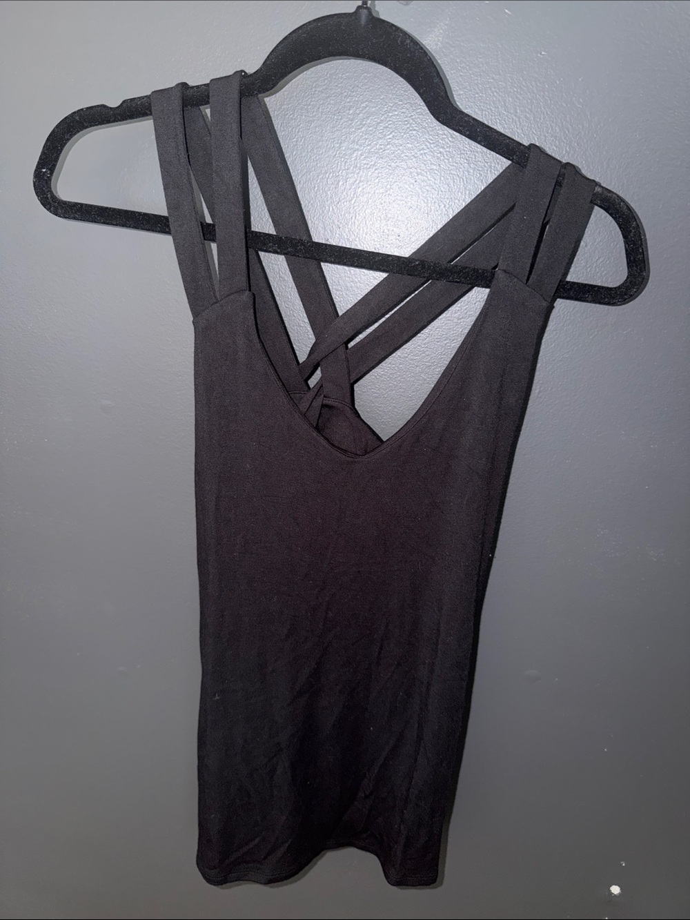 Women's Strappy cris crossTank Top